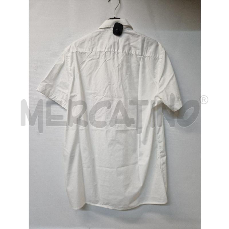 CAMICIA UOMO BIANCO TASCHINO LWBR | Mercatino dell'Usato Acerra 2