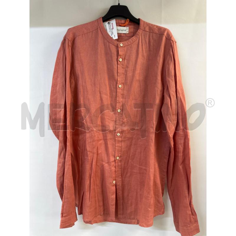 CAMICIA UOMO BICOLORE ARANCIONE | Mercatino dell'Usato Acerra 1