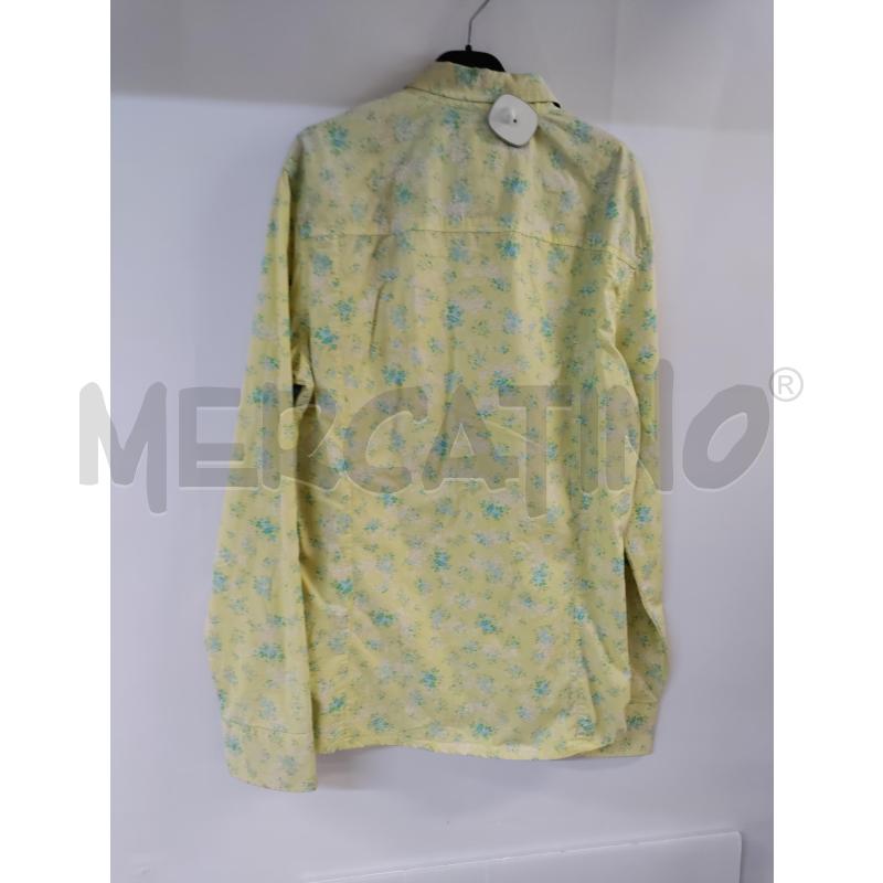 CAMICIA UOMO BIKKEMBERG GIALLO VERDE | Mercatino dell'Usato Acerra 2