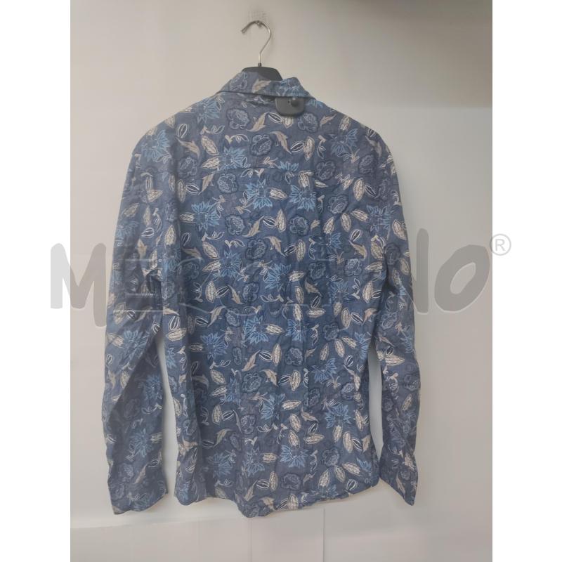 CAMICIA UOMO BLAINE HARMONT&BLAINE BLU GRIGIO FIORI | Mercatino dell'Usato Acerra 2