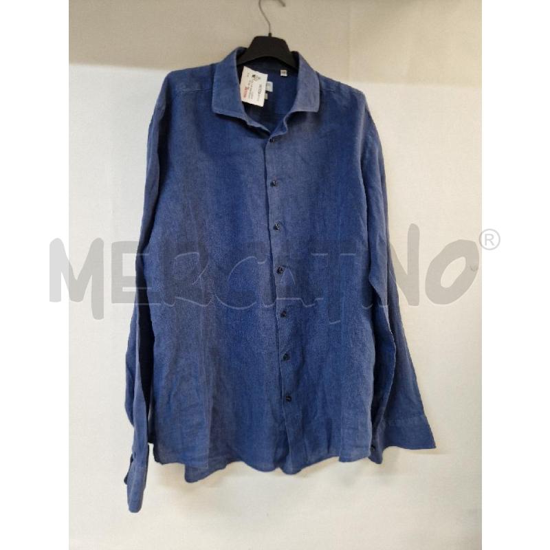 CAMICIA UOMO BLU EDDY MONETTI | Mercatino dell'Usato Acerra 1