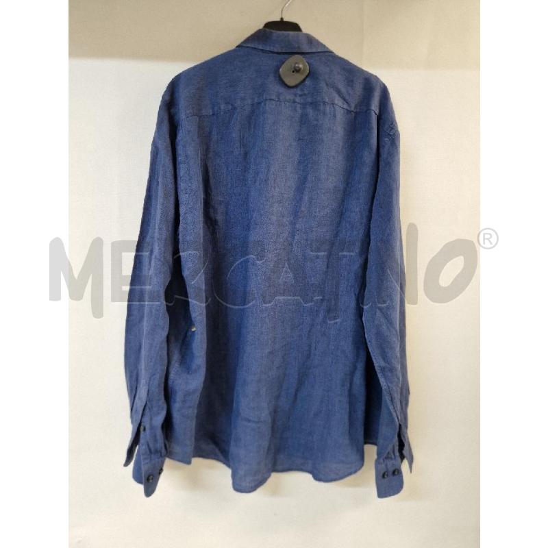 CAMICIA UOMO BLU EDDY MONETTI | Mercatino dell'Usato Acerra 2