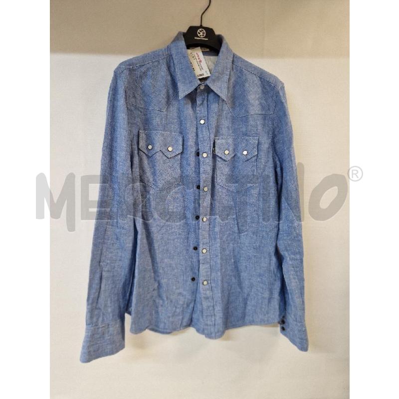 CAMICIA UOMO BLU LEVIS | Mercatino dell'Usato Acerra 1