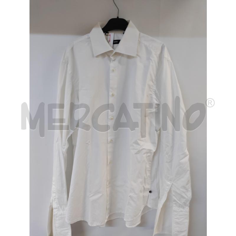 CAMICIA UOMO BOSS BIANCO | Mercatino dell'Usato Acerra 1