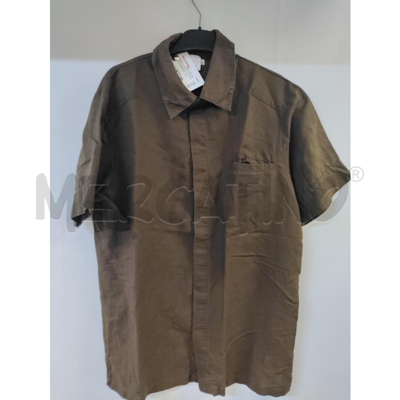 CAMICIA UOMO CALVIN KLEIN MARRONE | Mercatino dell'Usato Acerra 1