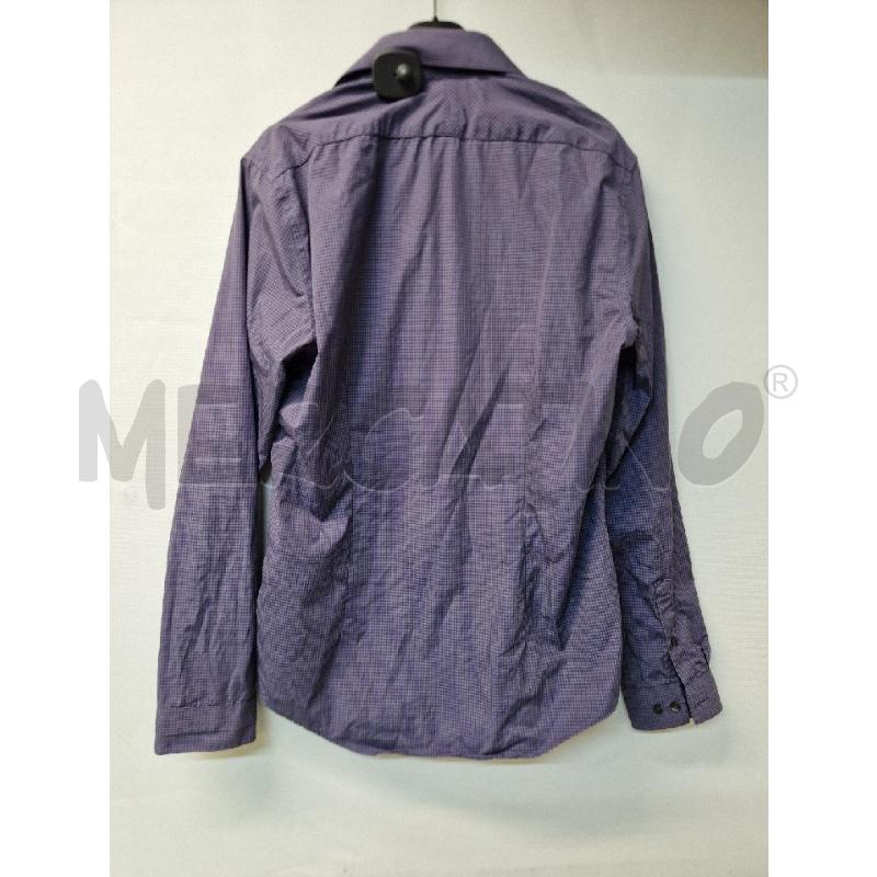 CAMICIA UOMO CALVIN KLEIN VIOLA QUADRI | Mercatino dell'Usato Acerra 2