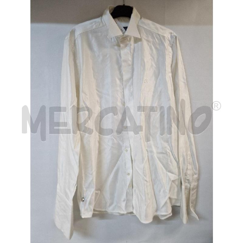 CAMICIA UOMO CARLO PIGNATELLI BIANCO | Mercatino dell'Usato Acerra 1