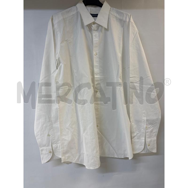 CAMICIA UOMO CARLO PIGNATELLI BIANCO | Mercatino dell'Usato Acerra 1