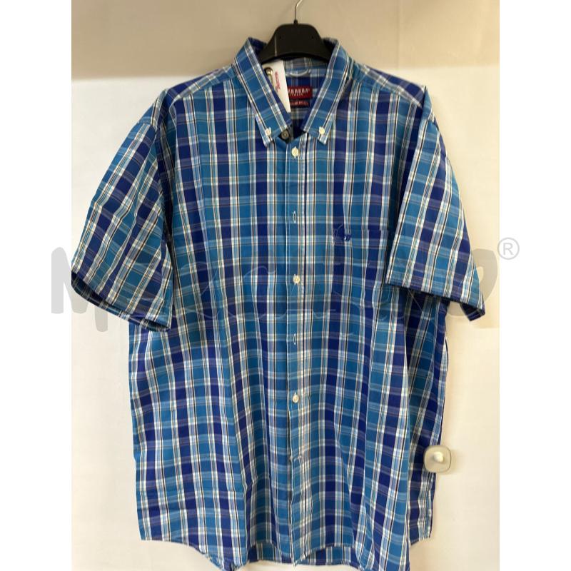 CAMICIA UOMO CARRERA BLU BIANCO QUADRONI | Mercatino dell'Usato Acerra 1