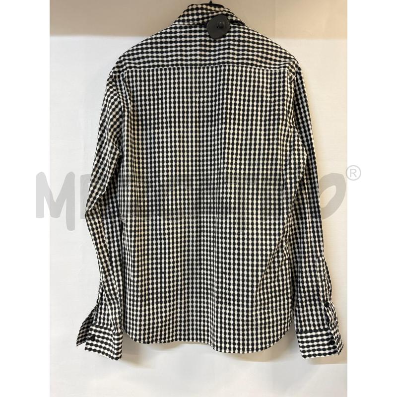 CAMICIA UOMO COSTUME NATIONAL NERO BIANCO | Mercatino dell'Usato Acerra 3