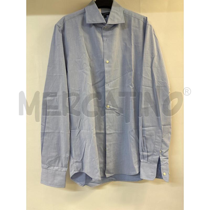 CAMICIA UOMO DOPPELGANGER AZZURRO | Mercatino dell'Usato Acerra 1