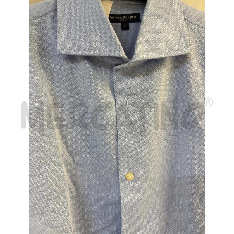 CAMICIA UOMO DOPPELGANGER AZZURRO | Mercatino dell'Usato Acerra 2