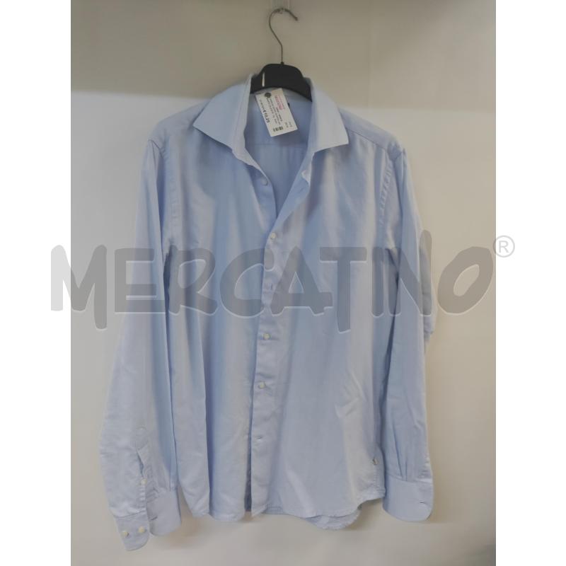 CAMICIA UOMO DOPPELGANGER CELESTE | Mercatino dell'Usato Acerra 1