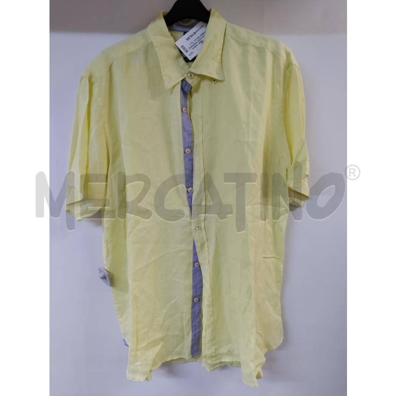 CAMICIA UOMO FRANCESCO FABBRI GIALLO | Mercatino dell'Usato Acerra 1