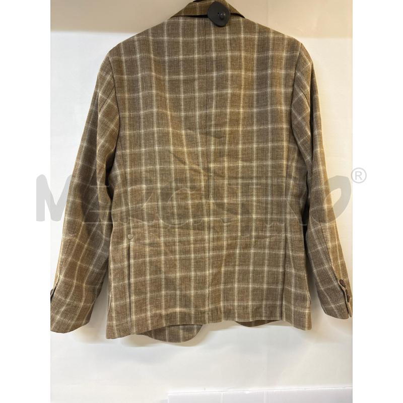 CAMICIA UOMO FUSARO MARRONE BEIGE QUADRONI | Mercatino dell'Usato Acerra 3