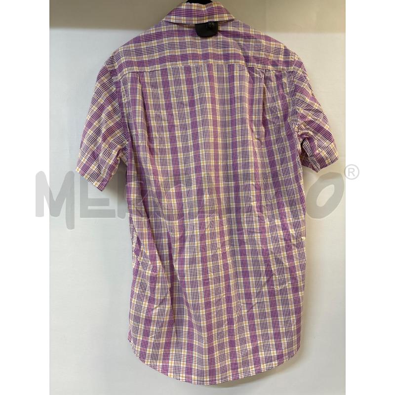 CAMICIA UOMO FUSARO VIOLA GIALLO | Mercatino dell'Usato Acerra 2