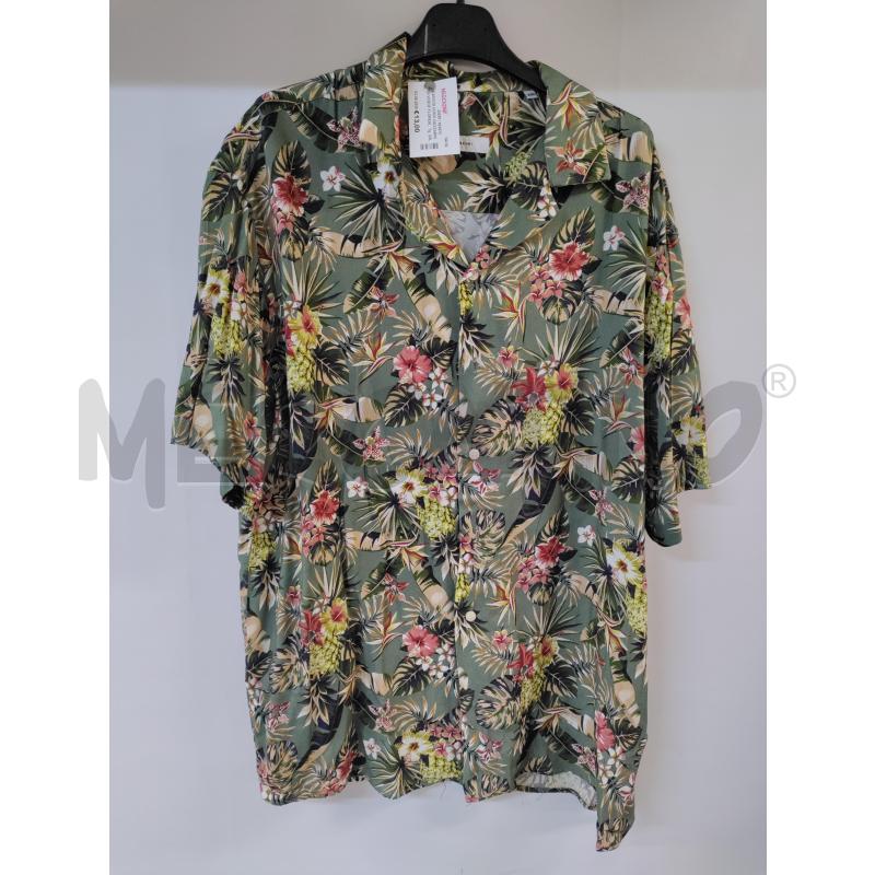 CAMICIA UOMO GAZZARRINI VERDE FLOREALE | Mercatino dell'Usato Acerra 1
