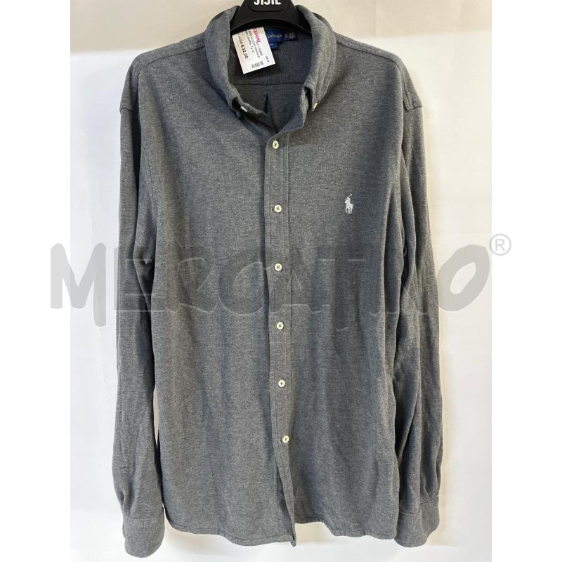 CAMICIA UOMO GRIGIO RAPH LAUREN | Mercatino dell'Usato Acerra 1