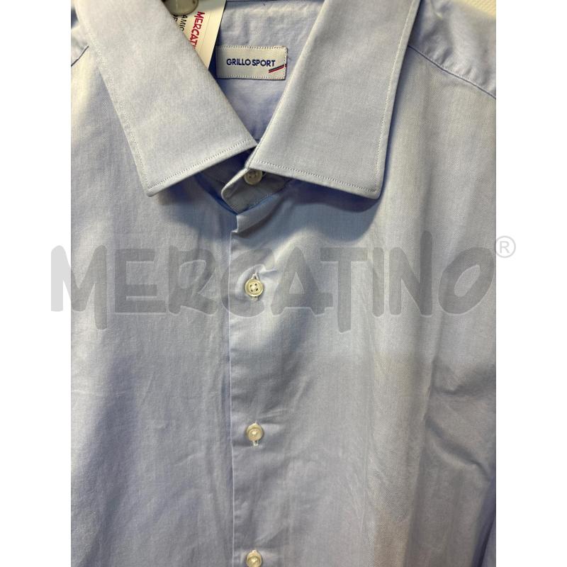 CAMICIA UOMO GRILLO SPORT AZZURRO | Mercatino dell'Usato Acerra 2