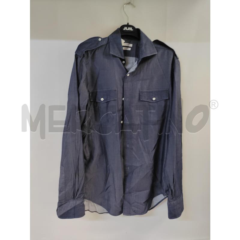 CAMICIA UOMO GUTTERIDGE BLU | Mercatino dell'Usato Acerra 1