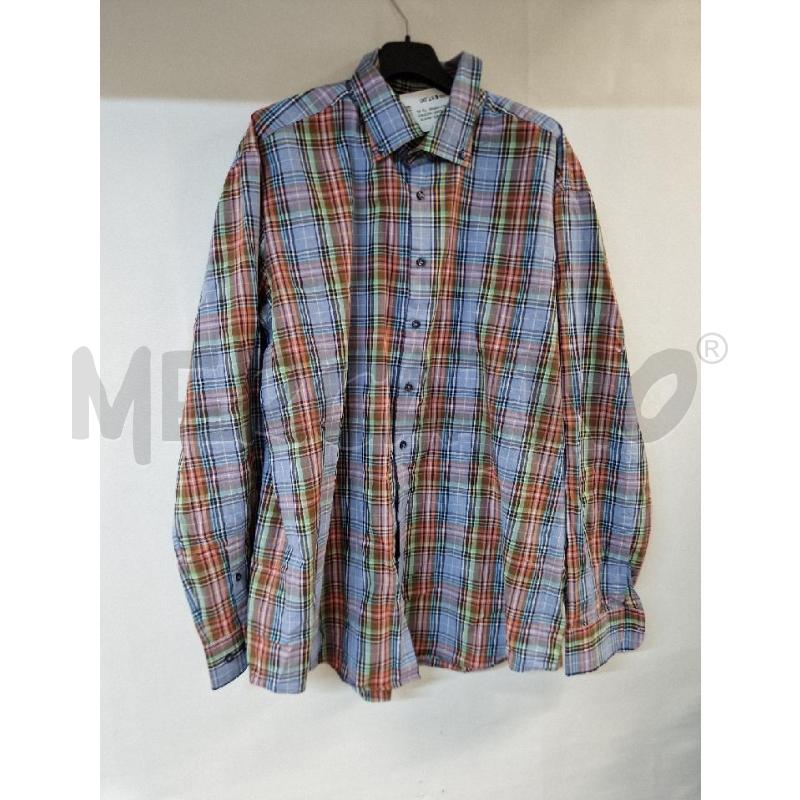 CAMICIA UOMO JACQUES BRITT BLU VERDE ROSSO | Mercatino dell'Usato Acerra 1