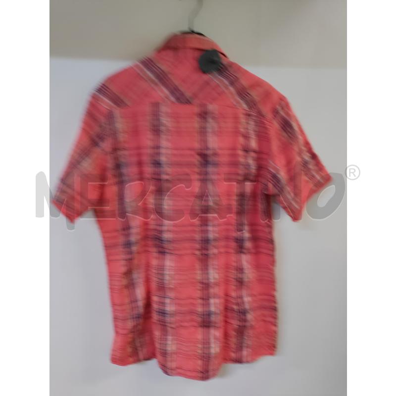 CAMICIA UOMO LIU-JO ARANCIONE BLU RISGATA | Mercatino dell'Usato Acerra 2