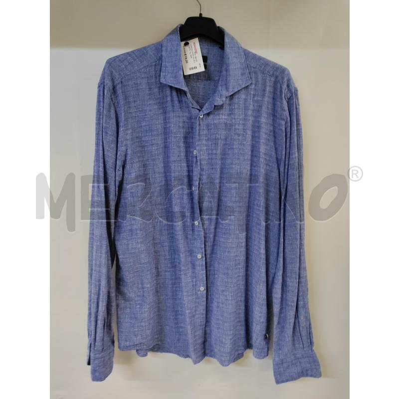 CAMICIA UOMO LIU-JO CELESTE | Mercatino dell'Usato Acerra 1