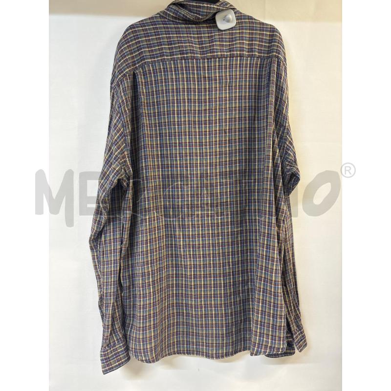 CAMICIA UOMO MISSONI SPORT BEIGE BORDO' AZZURRO | Mercatino dell'Usato Acerra 3