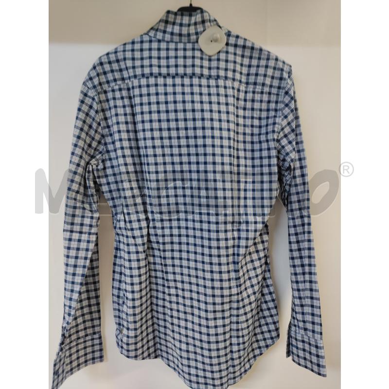 CAMICIA UOMO NARACAMICIE BLU BIANCO QUADRETTI | Mercatino dell'Usato Acerra 2