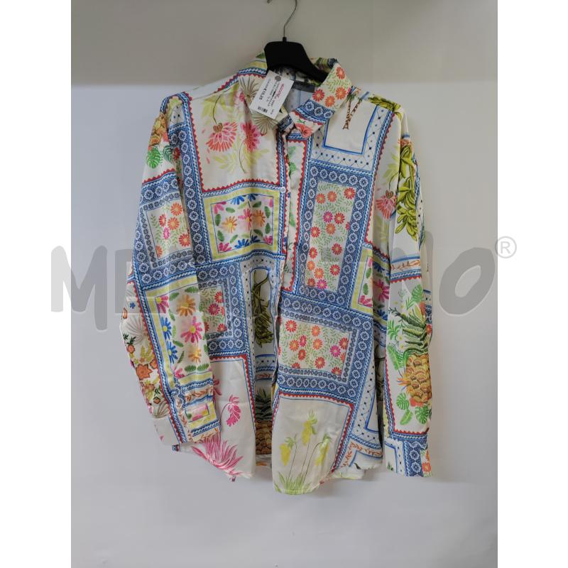 CAMICIA UOMO PAOLA RIVA BLU VERDE | Mercatino dell'Usato Acerra 1