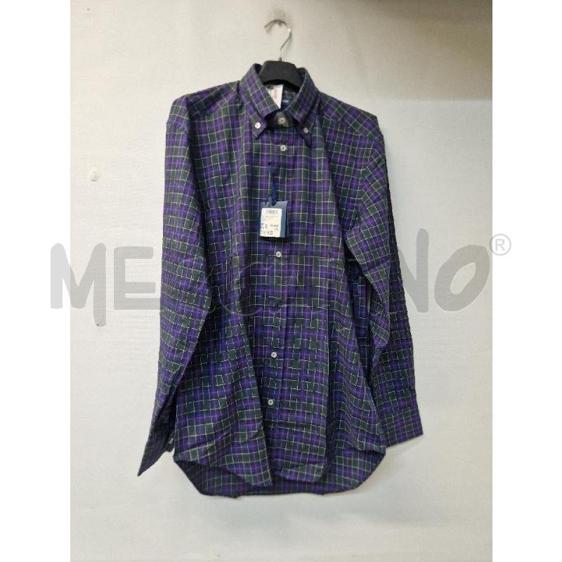 CAMICIA UOMO QUADRI VERDE BLU DESIREE' | Mercatino dell'Usato Acerra 1