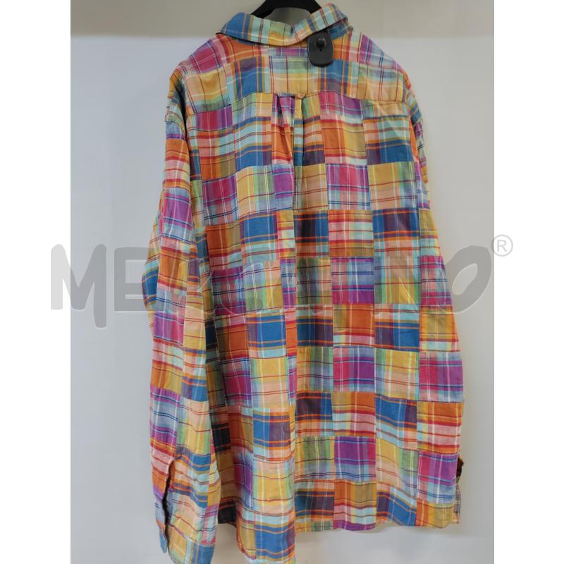 CAMICIA UOMO RALPH LAUREN ARANCIONE BLU VIOLA | Mercatino dell'Usato Acerra 2