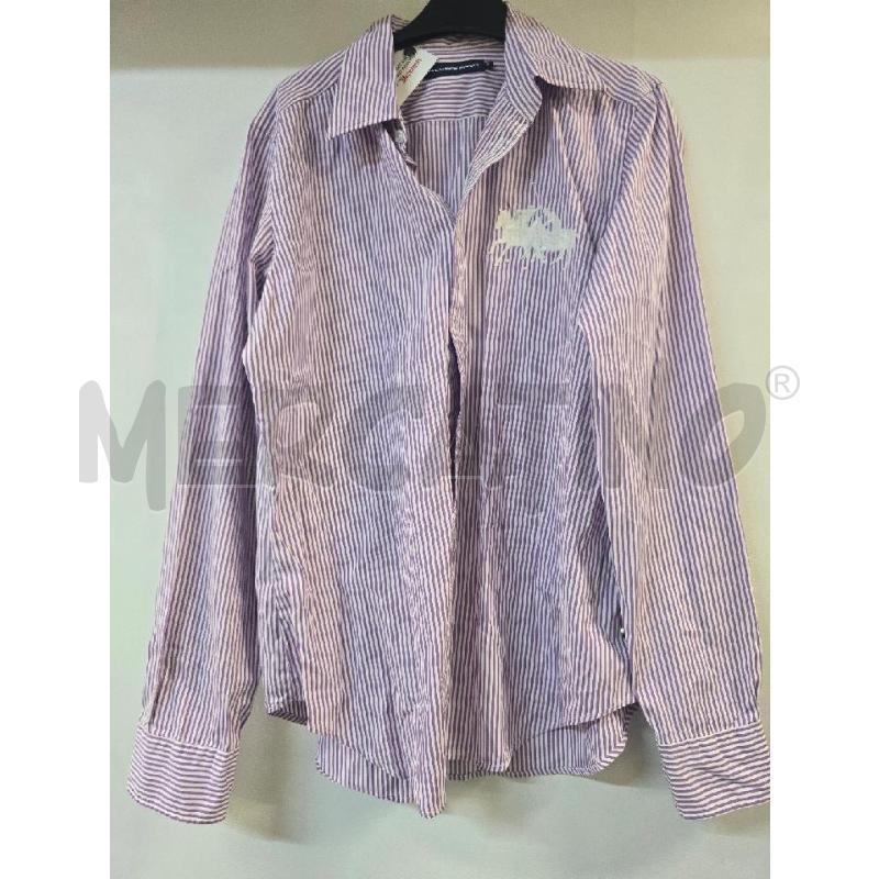 CAMICIA UOMO RALPH LAUREN SPORT RIGHE VIOLA BIANCO | Mercatino dell'Usato Acerra 1