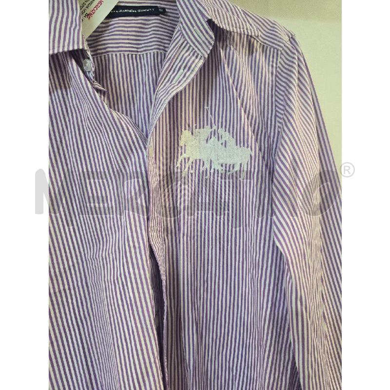 CAMICIA UOMO RALPH LAUREN SPORT RIGHE VIOLA BIANCO | Mercatino dell'Usato Acerra 2