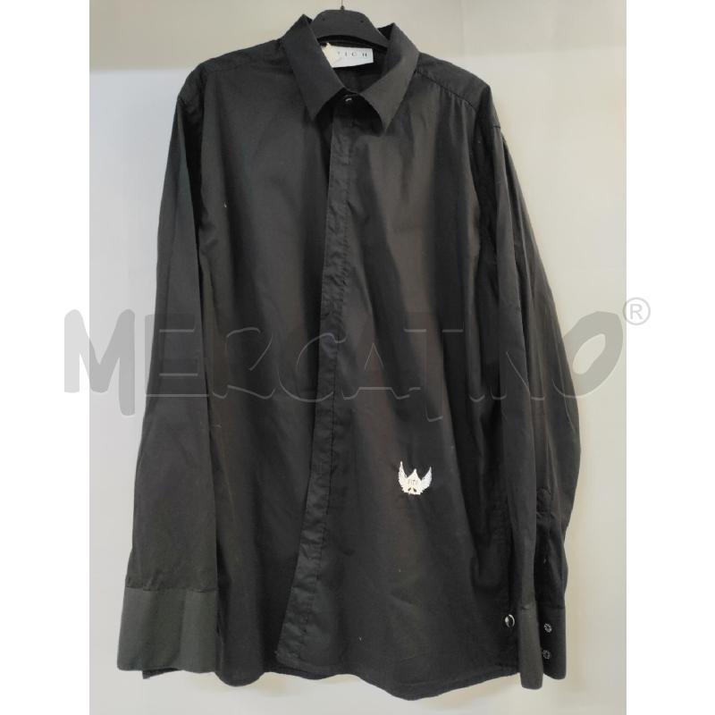 CAMICIA UOMO RICHMOND NERO | Mercatino dell'Usato Acerra 1