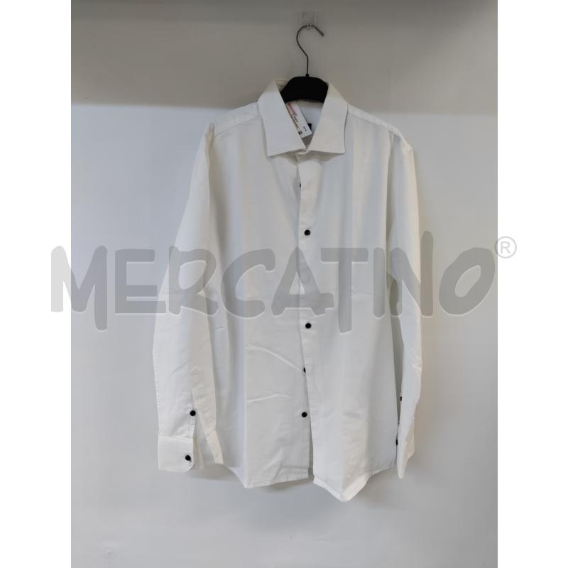 CAMICIA UOMO ROSARIO MARCOGLIANO BIANCO | Mercatino dell'Usato Acerra 1
