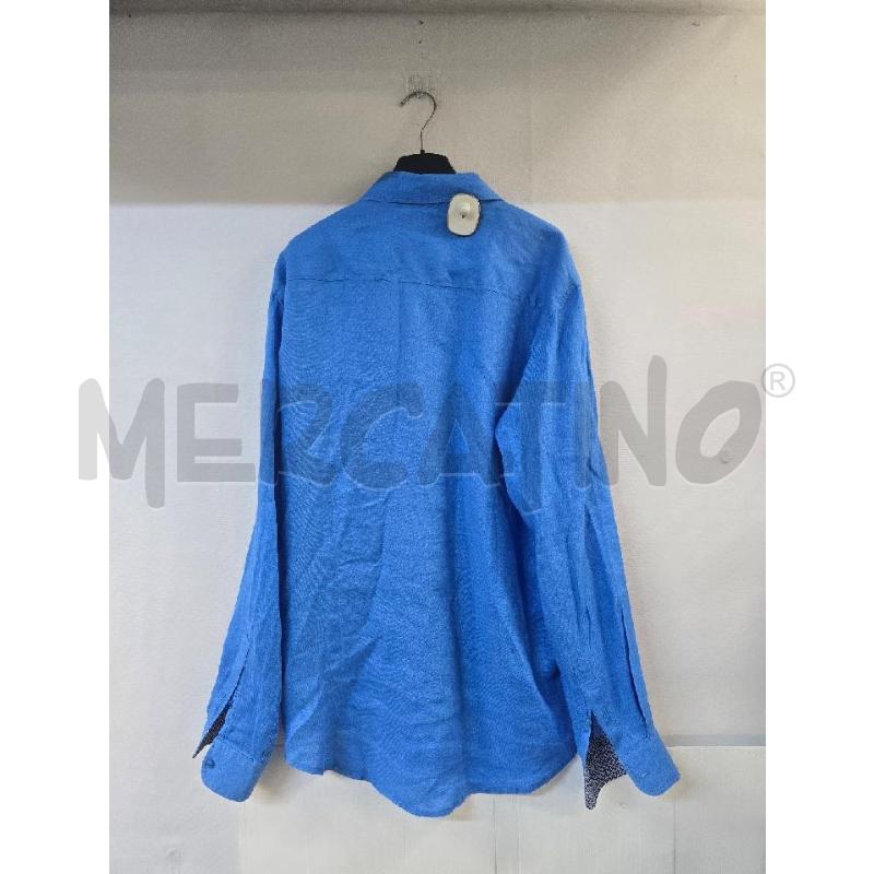 CAMICIA UOMO SOTTOTONO BLU  | Mercatino dell'Usato Acerra 2