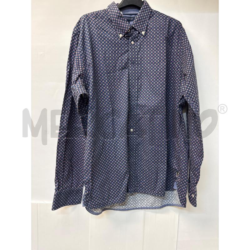 CAMICIA UOMO TOMMY HILFIGER BLU FIORI | Mercatino dell'Usato Acerra 1
