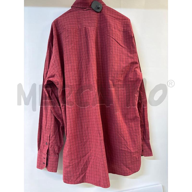 CAMICIA UOMO TOMMY HILFIGER QUADRI ROSSO BLU | Mercatino dell'Usato Acerra 3
