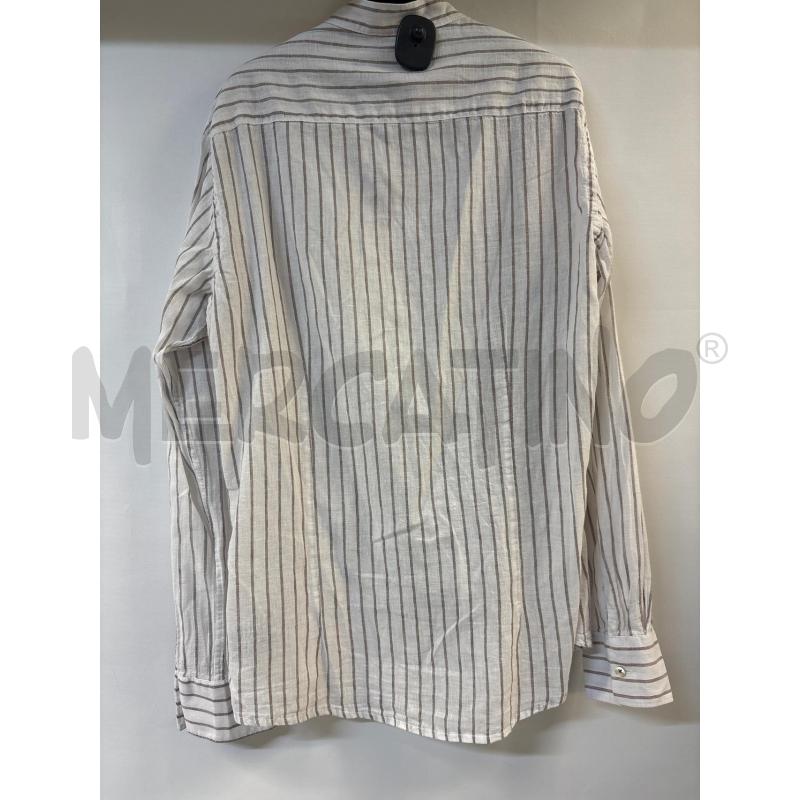 CAMICIA UOMO VISIONARY BIANCO MARRONE | Mercatino dell'Usato Acerra 2