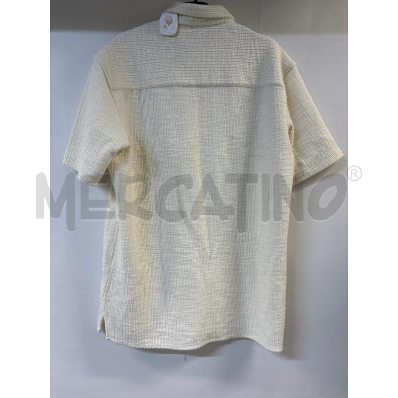 CAMICIA UOMO ZARA BIANCO MEZZA MANICA | Mercatino dell'Usato Acerra 2