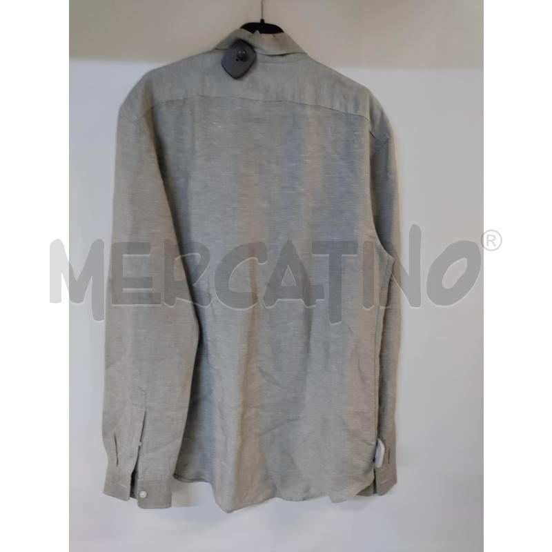 CAMICIA UOMO ZARA GRIGIO | Mercatino dell'Usato Acerra 2
