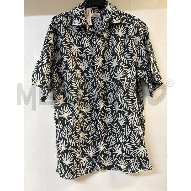 CAMICIA UOMO ZARA NERO BIANCO | Mercatino dell'Usato Acerra 1