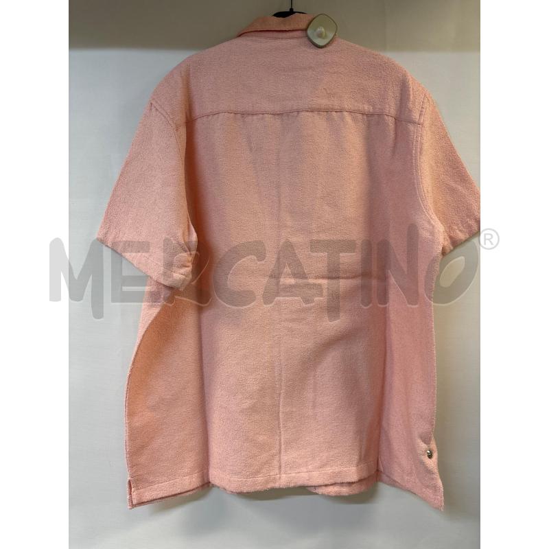 CAMICIA UOMO ZARA ROSA MEZZA MANICA | Mercatino dell'Usato Acerra 2