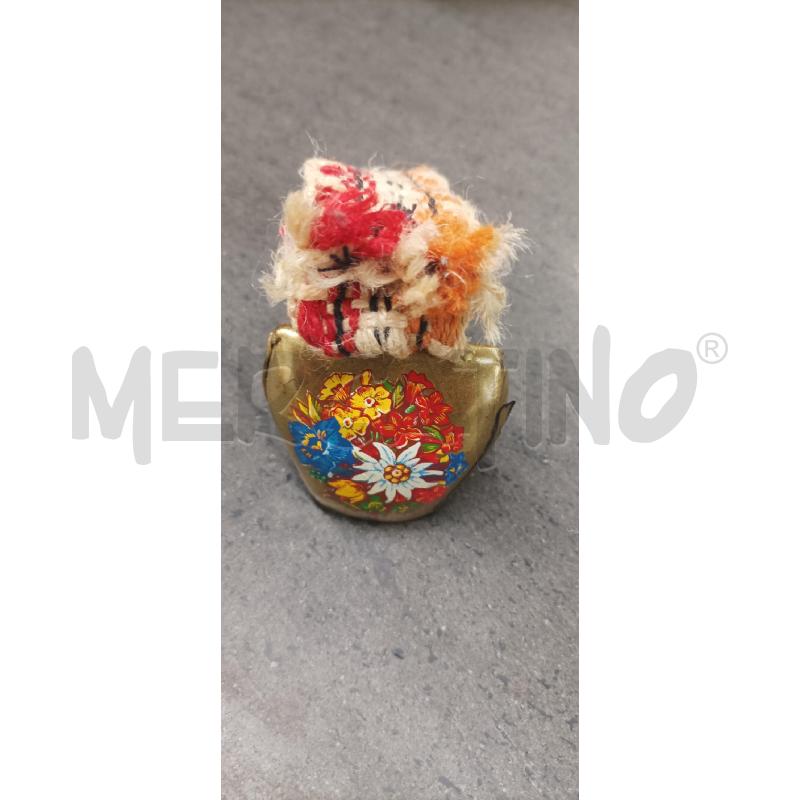 CAMPANELLA DORATA DEC. FIORI | Mercatino dell'Usato Acerra 1