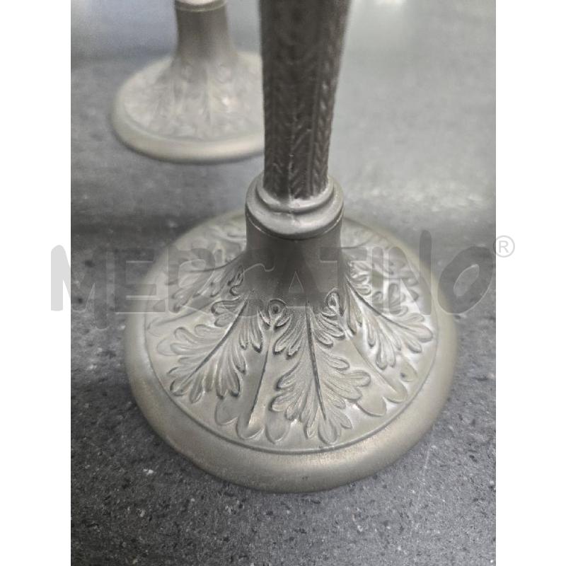 CANDELABRI PZ. 2 SILVER 3 APPOGGI  | Mercatino dell'Usato Acerra 2