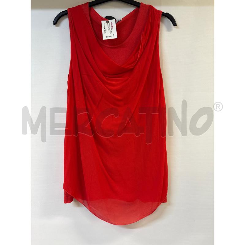 CANOTTA DONNA BRIZZI ARANCIONE | Mercatino dell'Usato Acerra 1