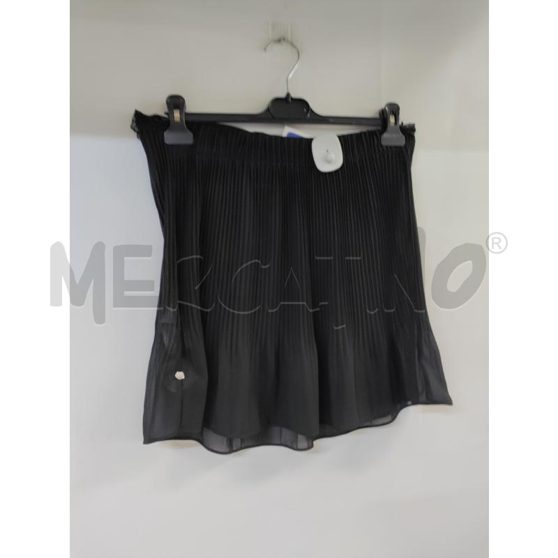 CANOTTA DONNA CAMOMILLA NERO PLISSETTATA | Mercatino dell'Usato Acerra 2