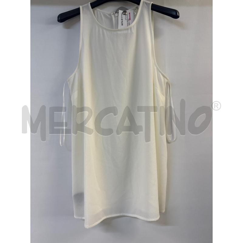 CANOTTA DONNA KOCCA BIANCO | Mercatino dell'Usato Acerra 1