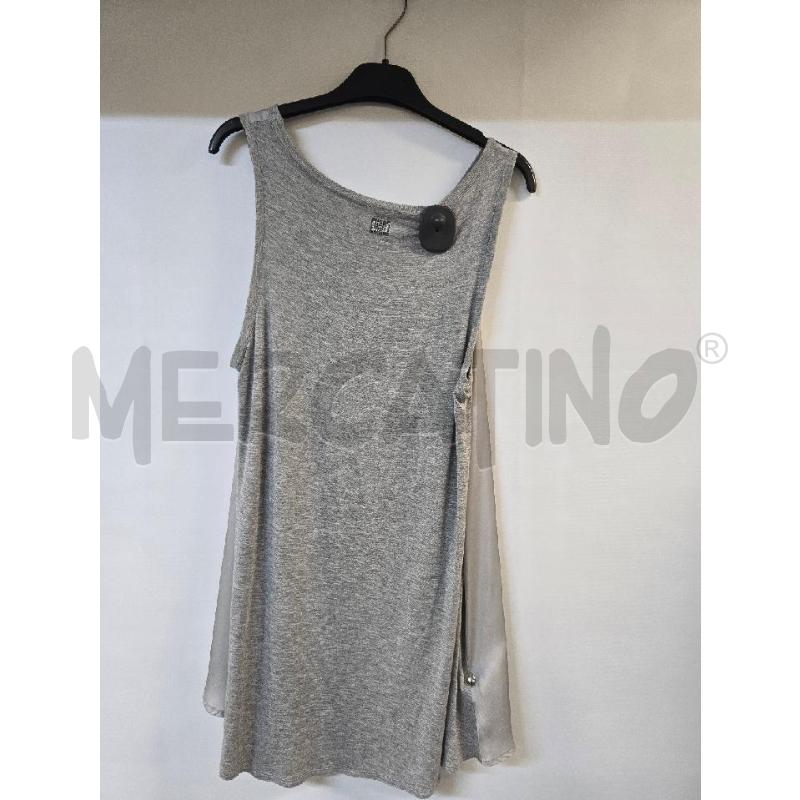 CANOTTA DONNA LIUJO GRIGIO CON DISEGNO | Mercatino dell'Usato Acerra 2